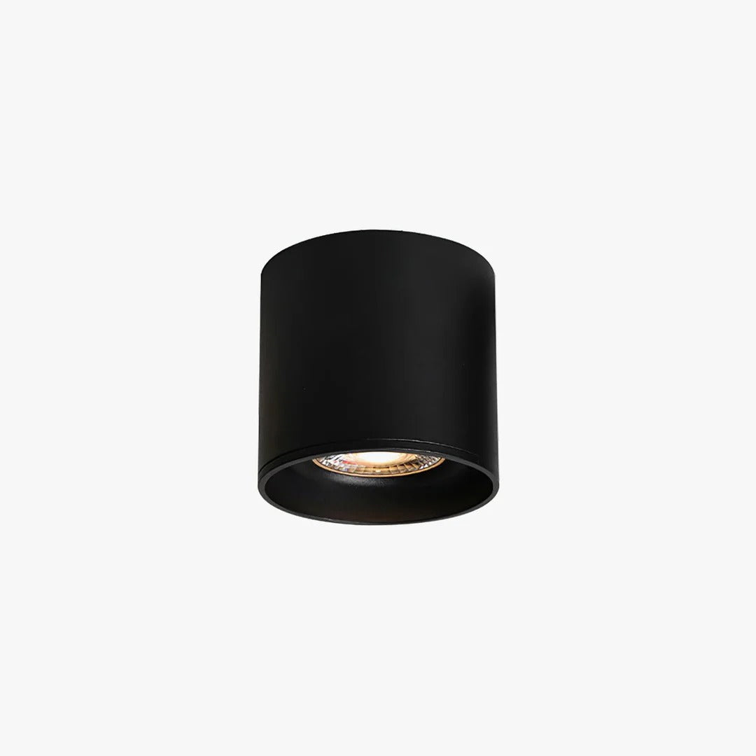 Spot Encastré Cylindrique GU10 Solaire — Downlight Design Minimaliste | ŒIL™