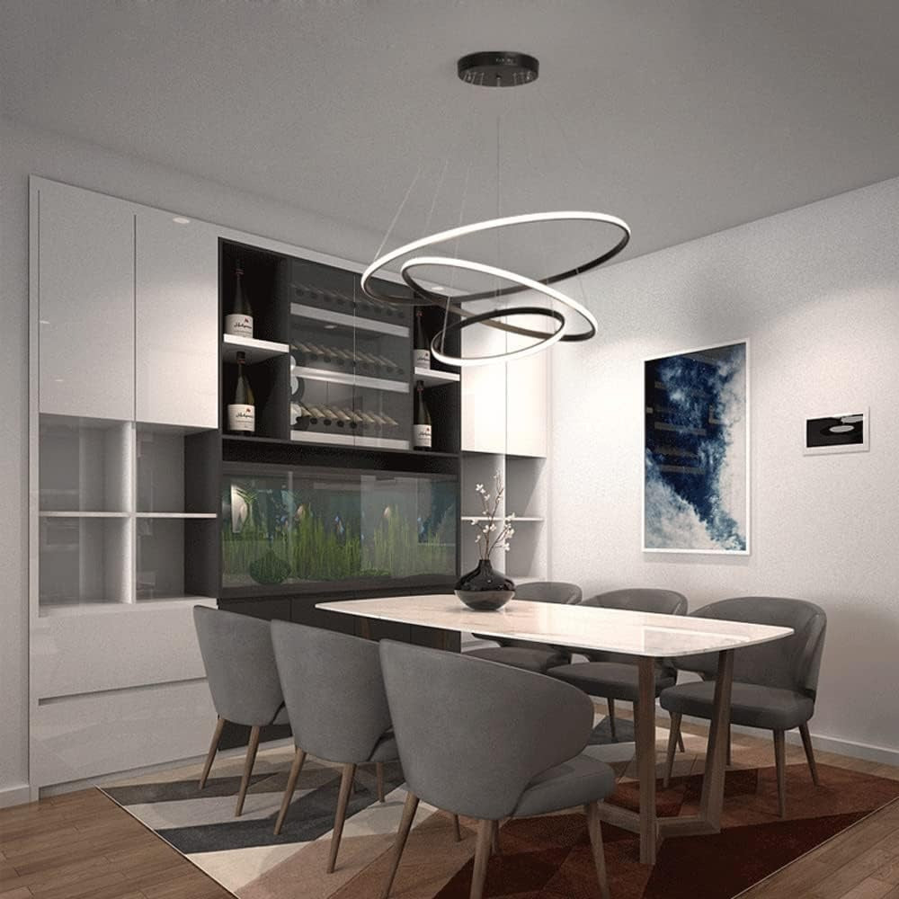 LUSTRE SUSPENSION TRIPLE ANNEAU LED DIMMABLE | ORBIS™