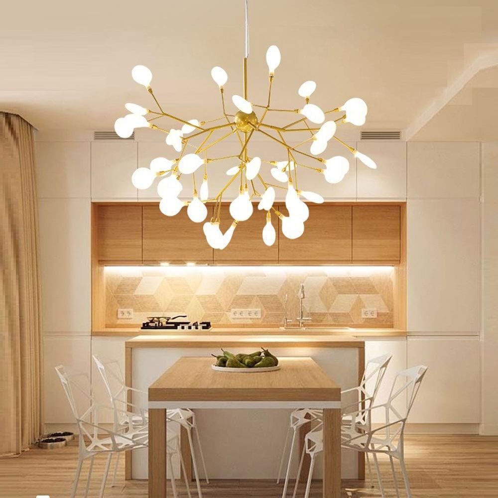 Suspension luminaire arbre doré design LED | TREE™