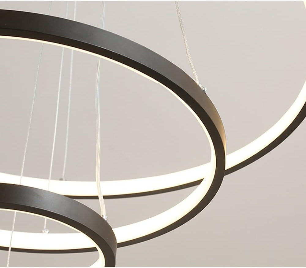 LUSTRE SUSPENSION TRIPLE ANNEAU LED DIMMABLE | ORBIS™