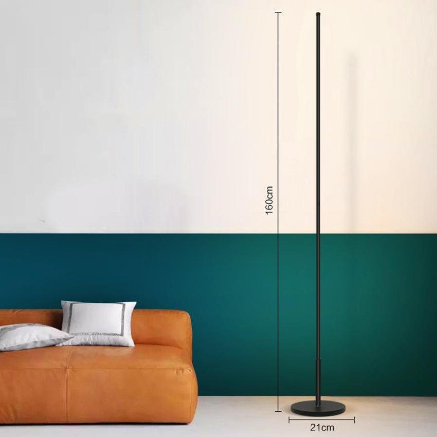 Lampadaire LED Minimaliste Ultra - Fin en Aluminium | Linear Slim - Lampes Design