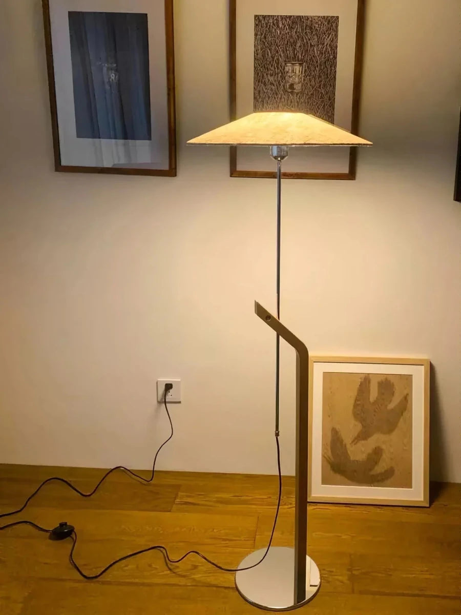 Lampadaire Minimaliste en Bois et Métal Design Moderne pour Salon | ZENITH™ - Lampes Design