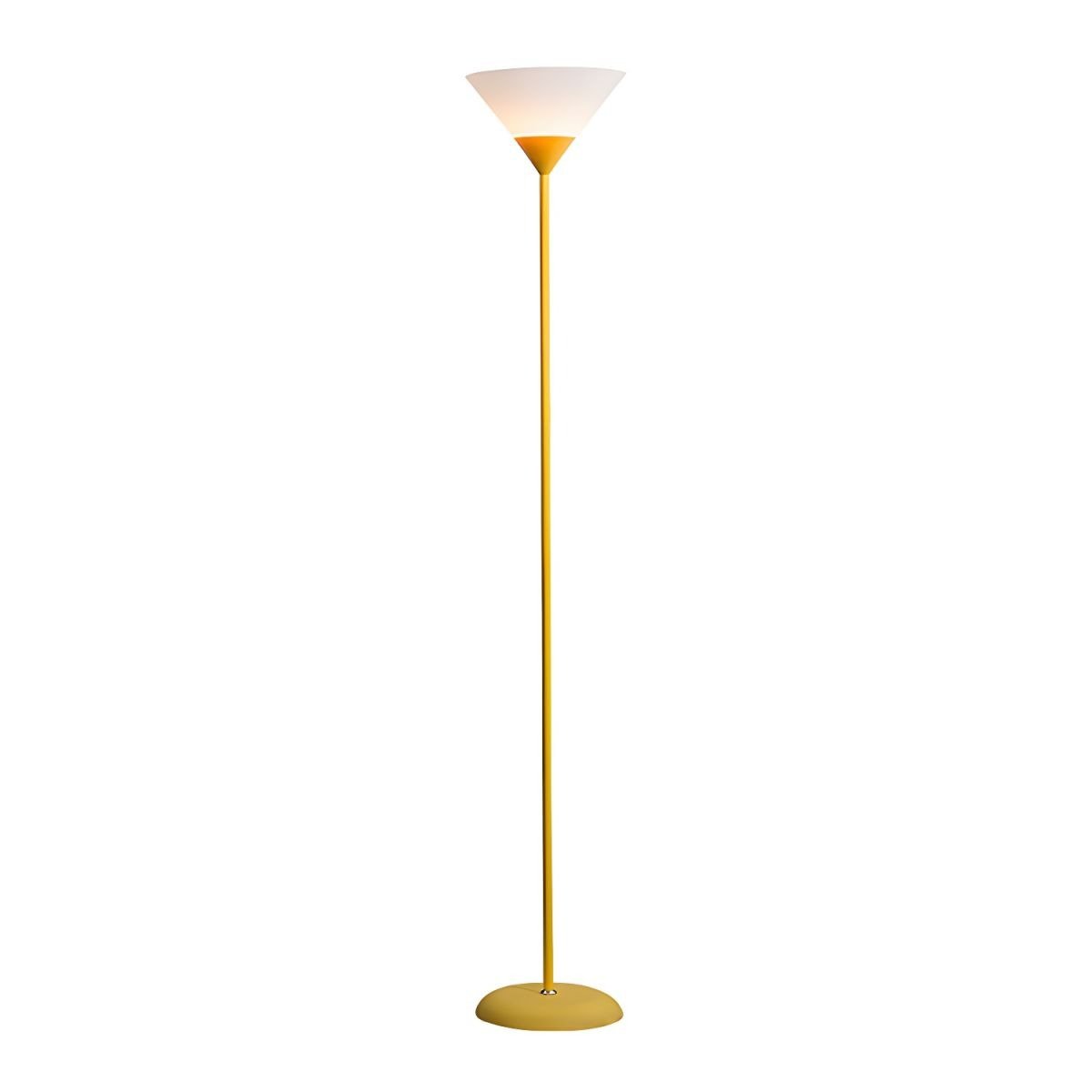 Lampadaire Rétro-Scandinave en Métal et Acrylique — Luminaire Design pour Salon | L'ALBA™ - Lampes Design
