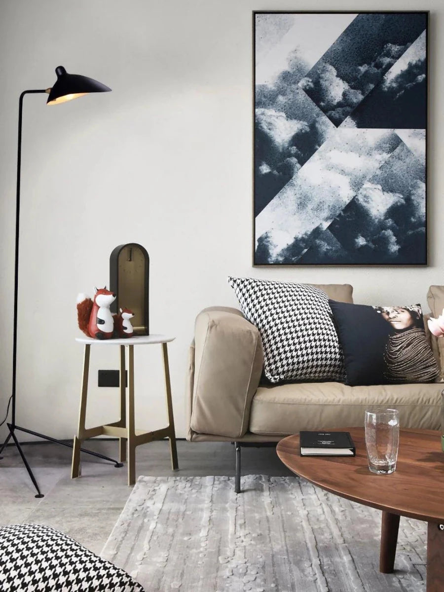 Lampadaire Tripode 3 Bras Articulés — Lampe sur Pied Style Art Déco Industriel | MANTE™ - Lampes Design