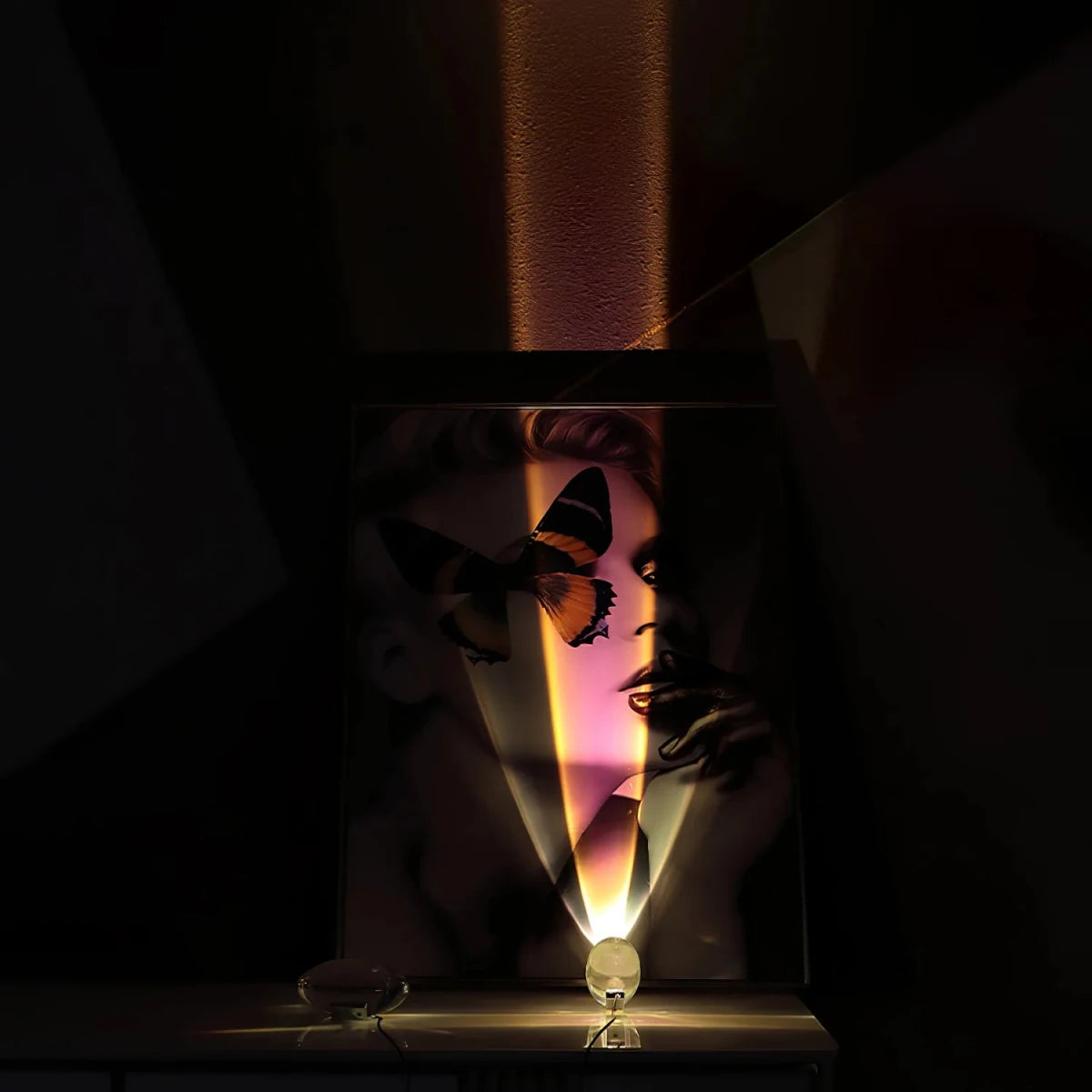 Lampe à Poser Design Cristal Comète Lumineuse pour Chambre & Bureau | CIEL™ - Lampes Design
