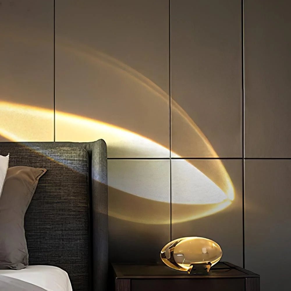 Lampe à Poser Design Cristal Comète Lumineuse pour Chambre & Bureau | CIEL™ - Lampes Design
