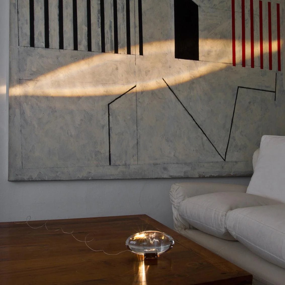 Lampe à Poser Design Cristal Comète Lumineuse pour Chambre & Bureau | CIEL™ - Lampes Design