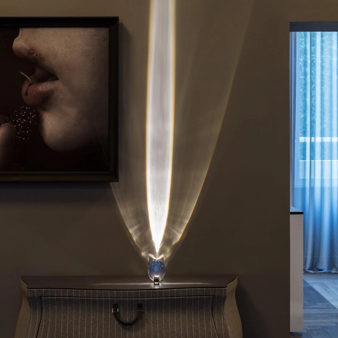 Lampe à Poser Design Cristal Comète Lumineuse pour Chambre & Bureau | CIEL™ - Lampes Design