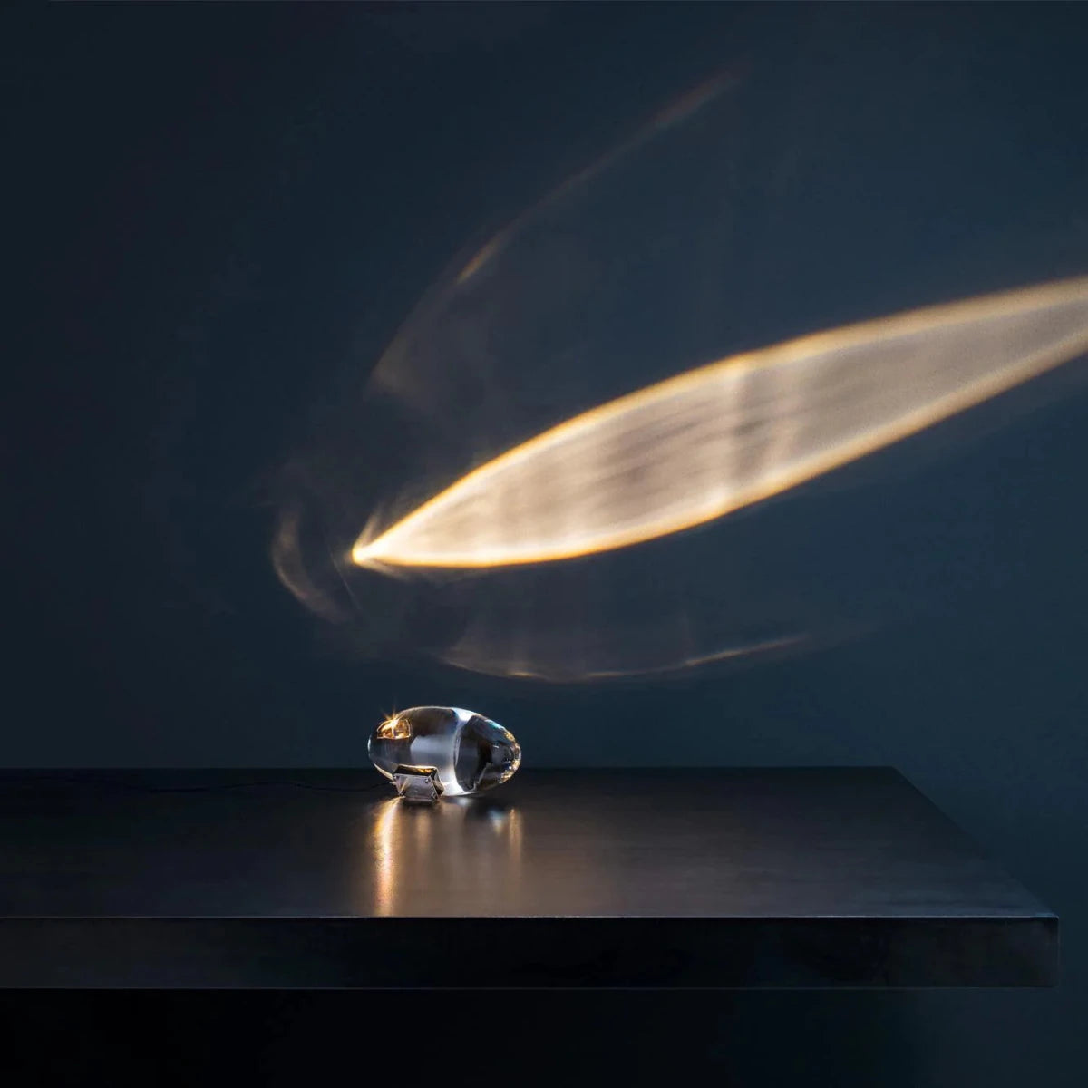 Lampe à Poser Design Cristal Comète Lumineuse pour Chambre & Bureau | CIEL™ - Lampes Design