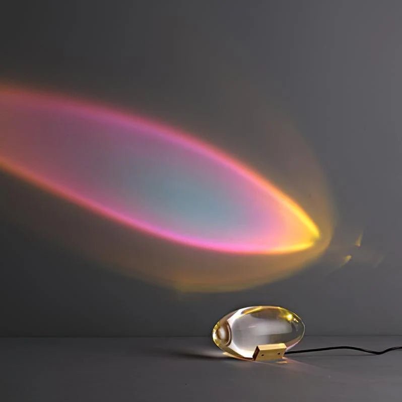 Lampe à Poser Design Cristal Comète Lumineuse pour Chambre & Bureau | CIEL™ - Lampes Design