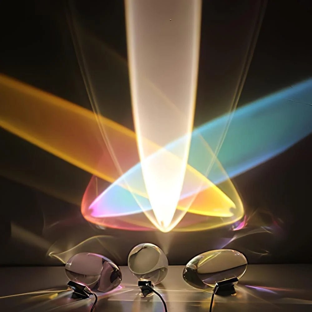 Lampe à Poser Design Cristal Comète Lumineuse pour Chambre & Bureau | CIEL™ - Lampes Design