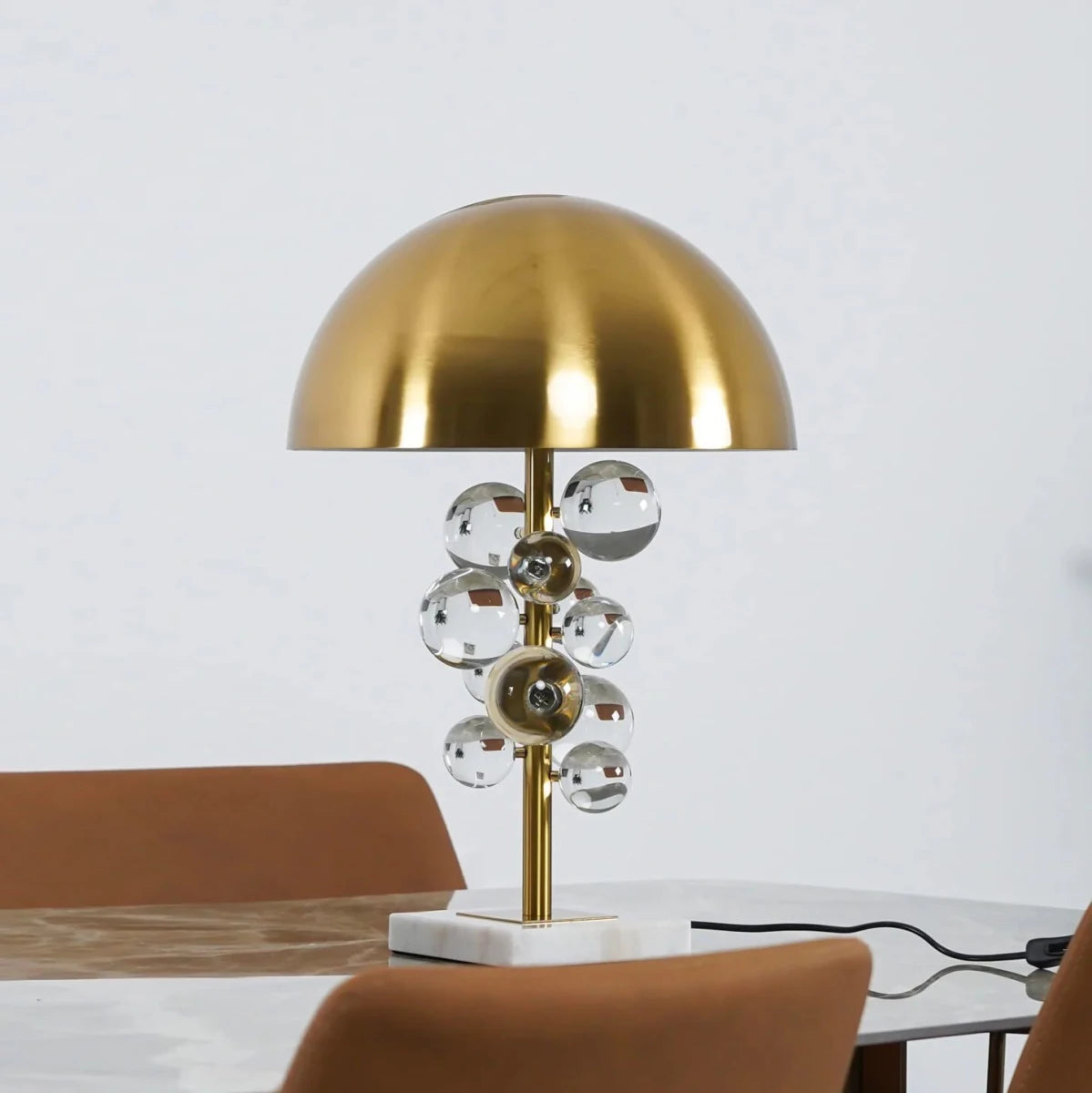 Lampe de Table Cristal Facetté — Lampe Style Postmoderne Chic | FACETTE™ - Lampes Design