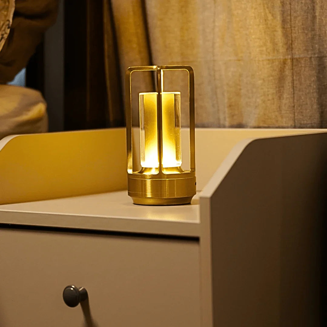 Lampe de Table LED Sans Fil Design Industriel pour Salon ou Bureau | Christel™ - Lampes Design