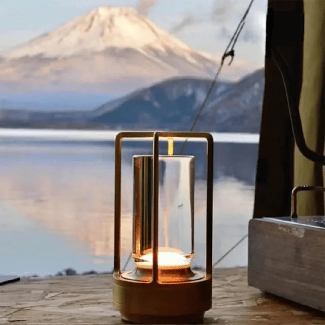 Lampe de Table LED Sans Fil Design Industriel pour Salon ou Bureau | Christel™ - Lampes Design