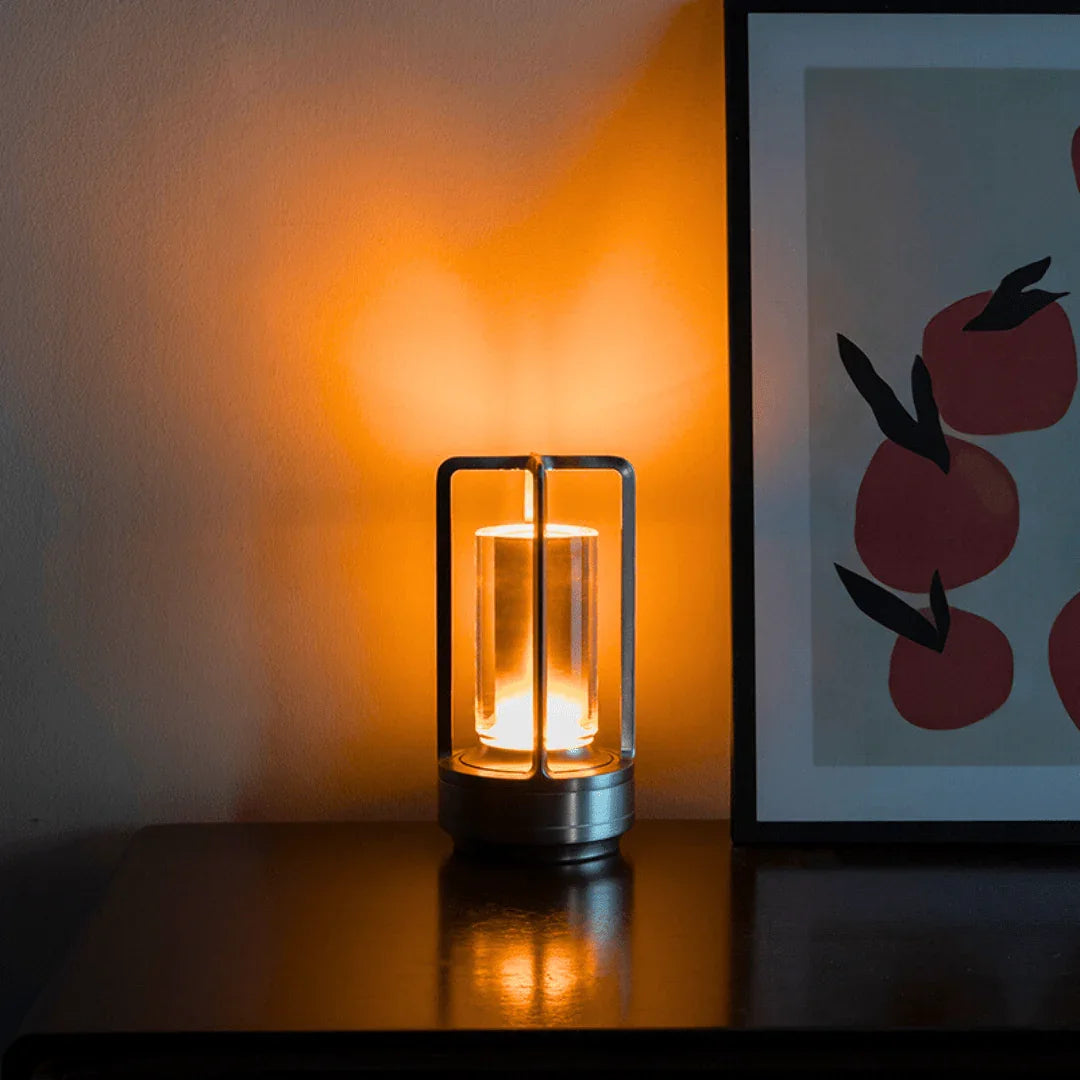 Lampe de Table LED Sans Fil Design Industriel pour Salon ou Bureau | Christel™ - Lampes Design