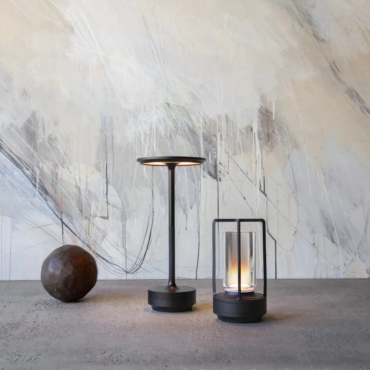 Lampe de Table LED Tactile Sans Fil Rechargeable | Élara - Lampes Design