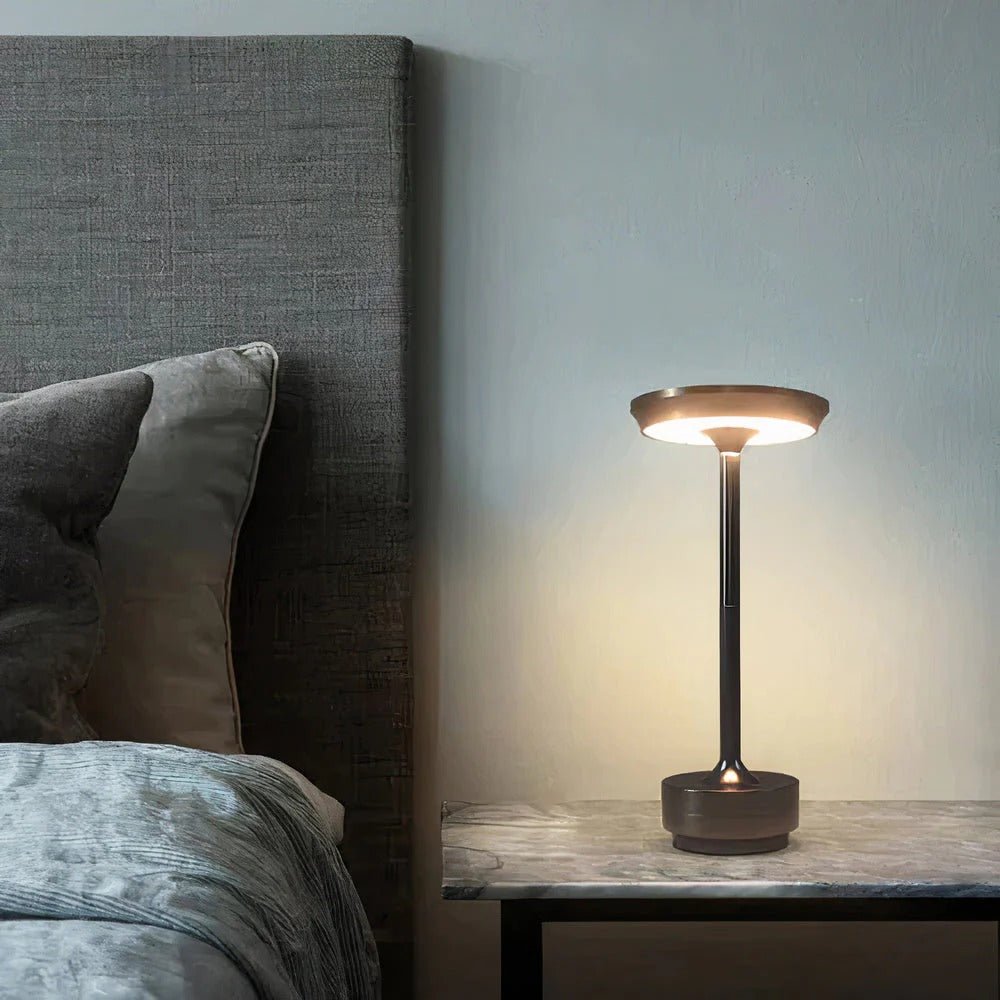 Lampe de Table LED Tactile Sans Fil Rechargeable | Élara - Lampes Design