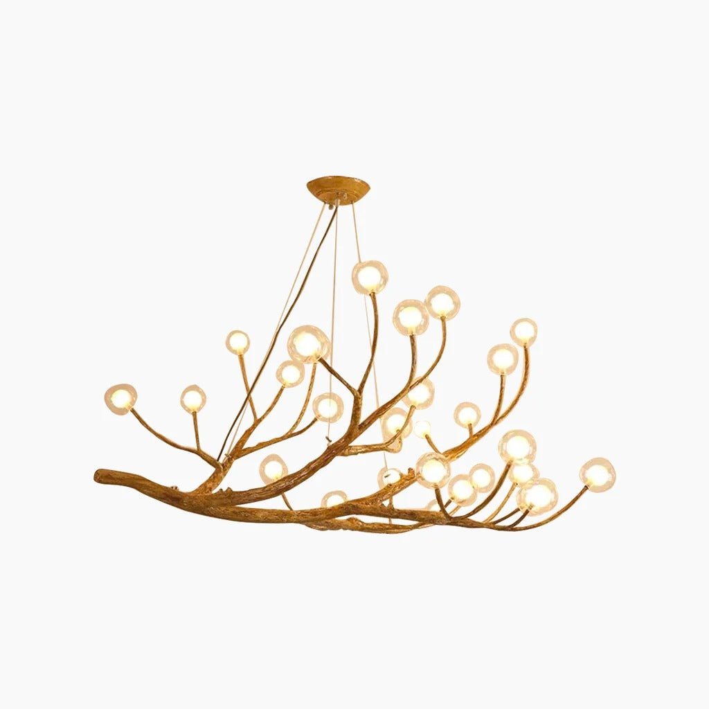Lustre Suspension Branche d'Arbre Design Rustique pour Salle à Manger ou Salon | NATURE™ - Lampes Design