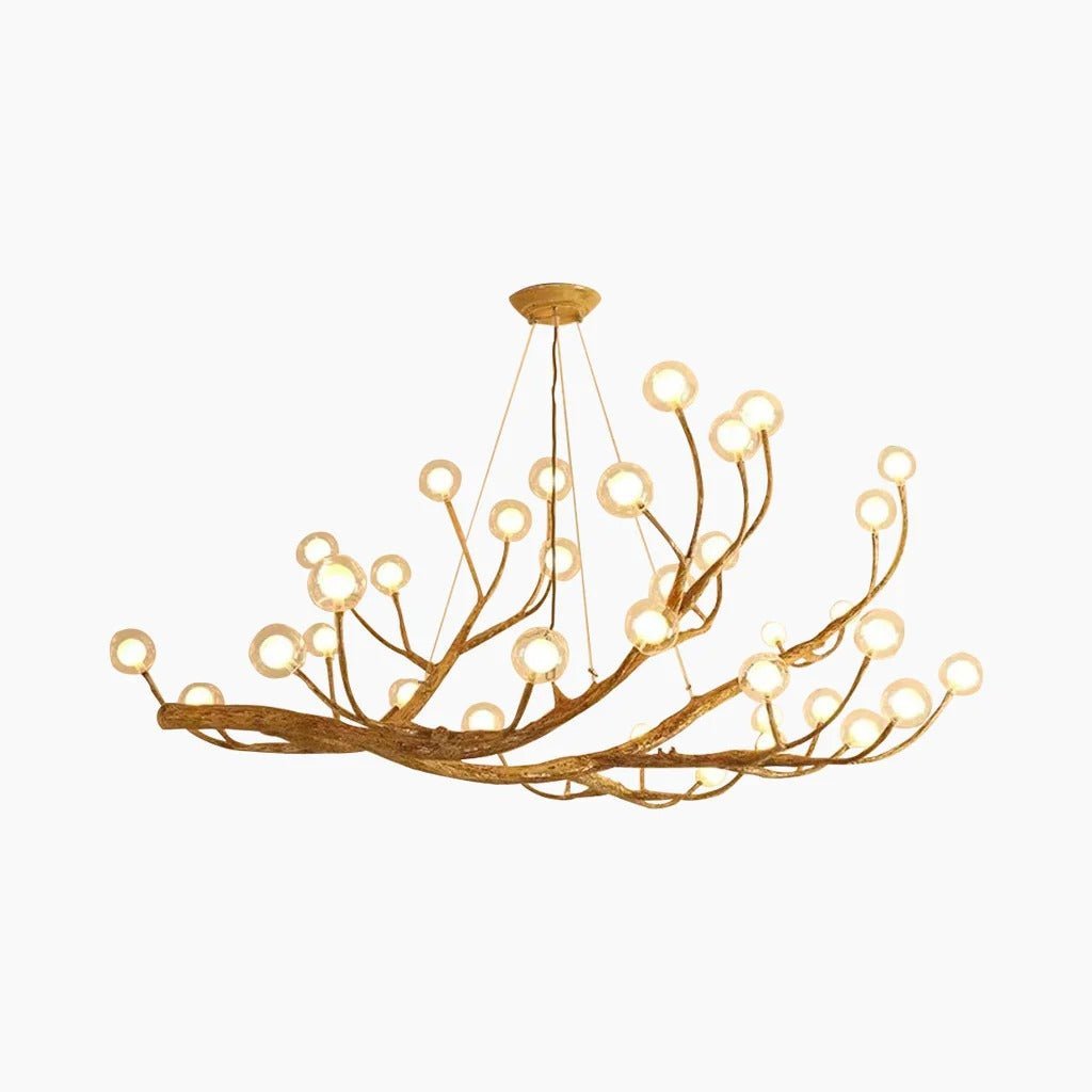 Lustre Suspension Branche d'Arbre Design Rustique pour Salle à Manger ou Salon | NATURE™ - Lampes Design