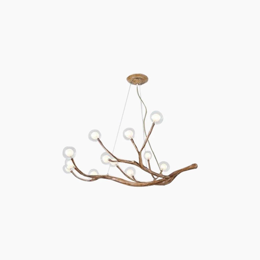 Lustre Suspension Design Branche d'Arbre Rustique | Nature - Lampes Design