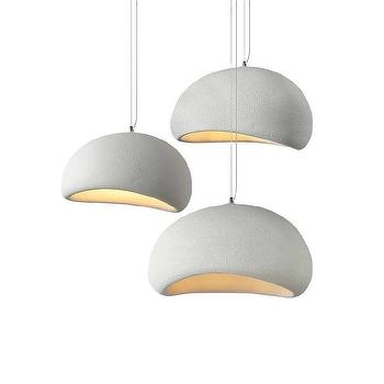 Suspension cuisine - Luminaire Organique pour Intérieurs Modernes et Minimalistes