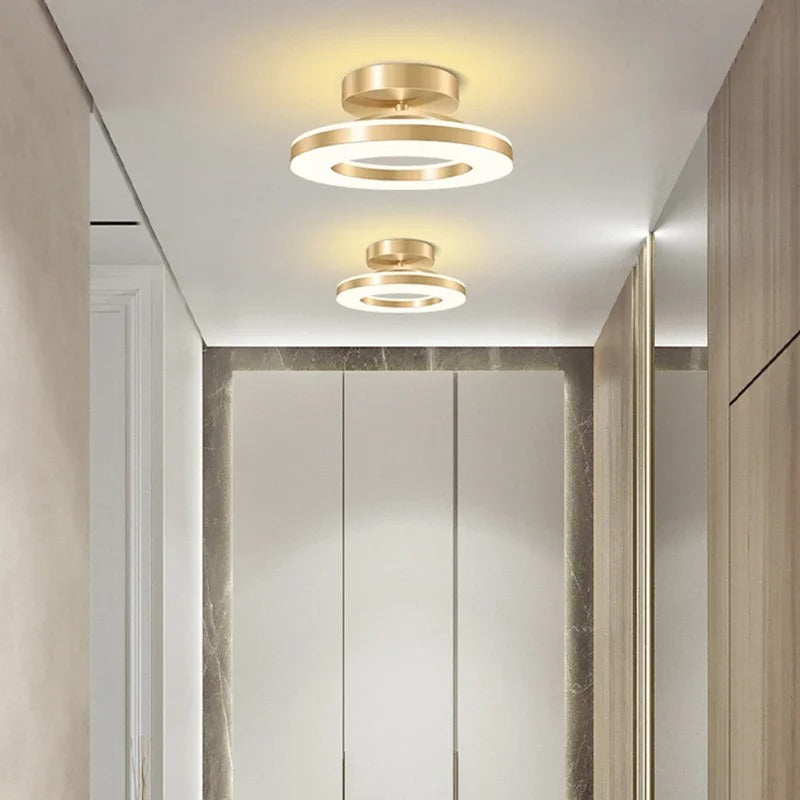 Plafonnier LED Anneaux Concentriques Tricolore — Design Orbital Moderne | ORBIT™