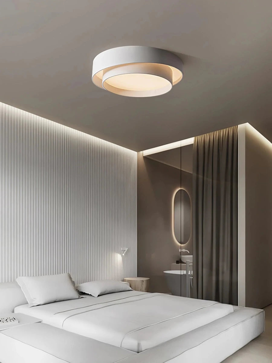 Plafonnier Design Double Disque Minimaliste pour Chambre & Salon | EOS™ - Lampes Design