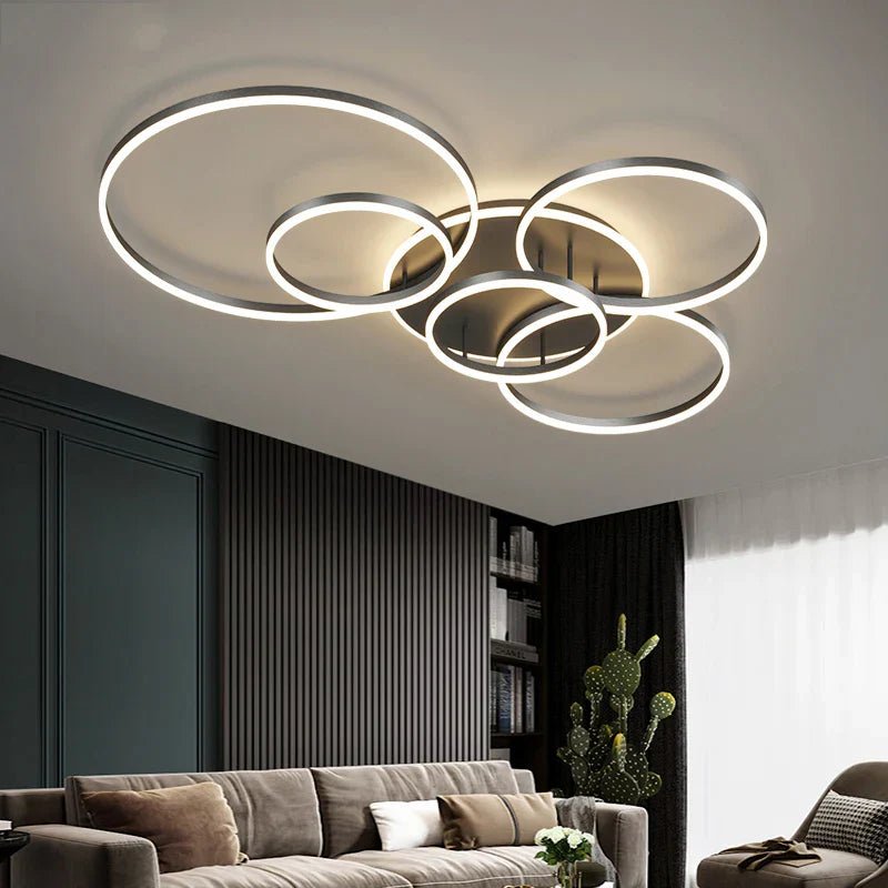 Plafonnier LED Design - Luminaire Géométrique Entrelacé | CIRCLE - Lampes Design