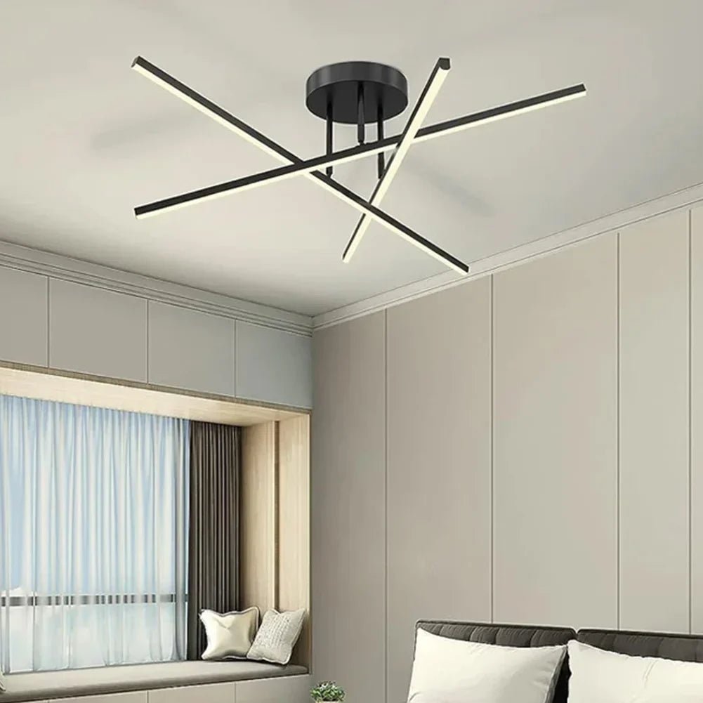 Plafonnier LED Géométrique - Luminaire Design Contemporain | X - LINE - Lampes Design
