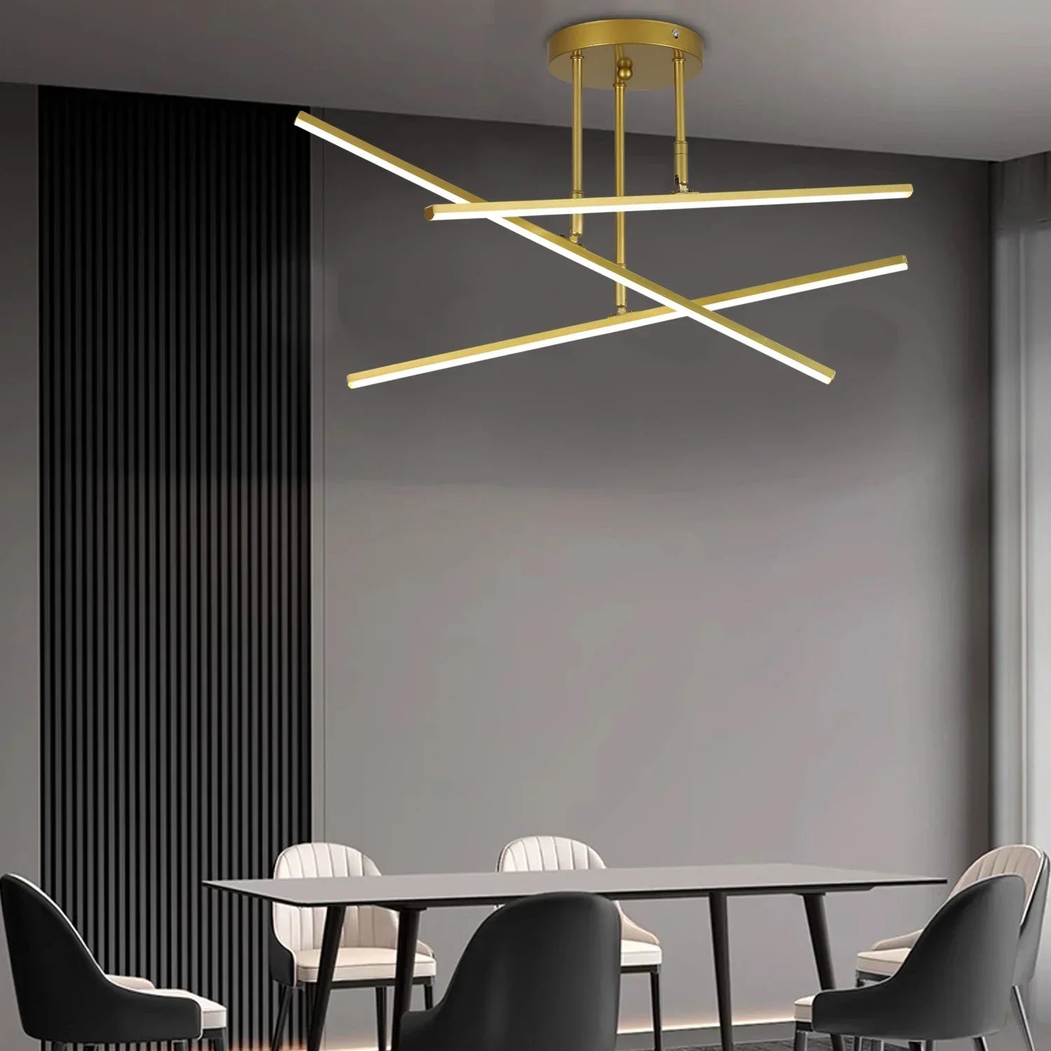 Plafonnier LED Géométrique - Luminaire Design Contemporain | X - LINE - Lampes Design