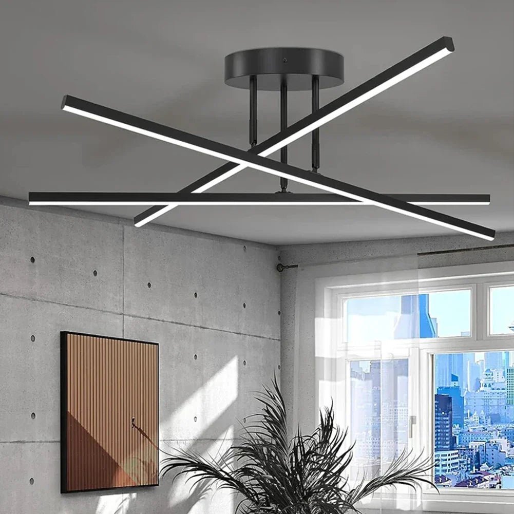 Plafonnier LED Géométrique - Luminaire Design Contemporain | X - LINE - Lampes Design