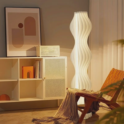 Video for Lampadaire Sculptural - Design Ondulé Moderne | LYSIA