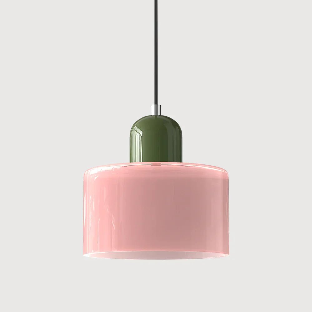 Suspension Bauhaus en verre créatif | Enise - Lampes Design