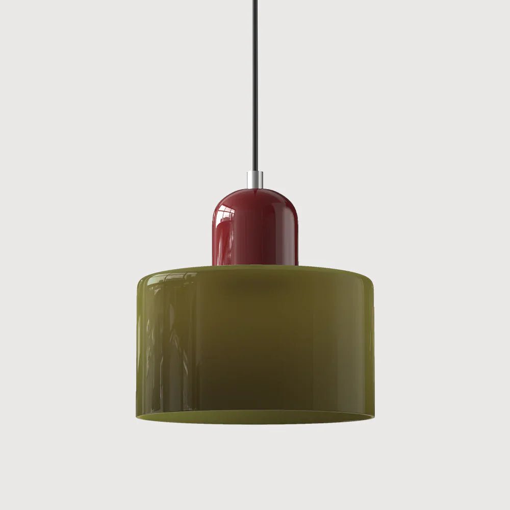 Suspension Bauhaus en verre créatif | Enise - Lampes Design