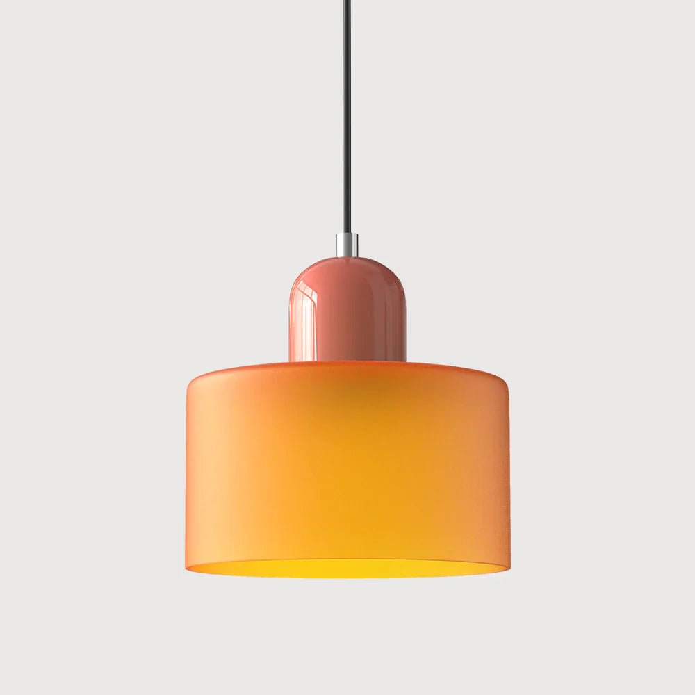 Suspension Bauhaus en verre créatif | Enise - Lampes Design