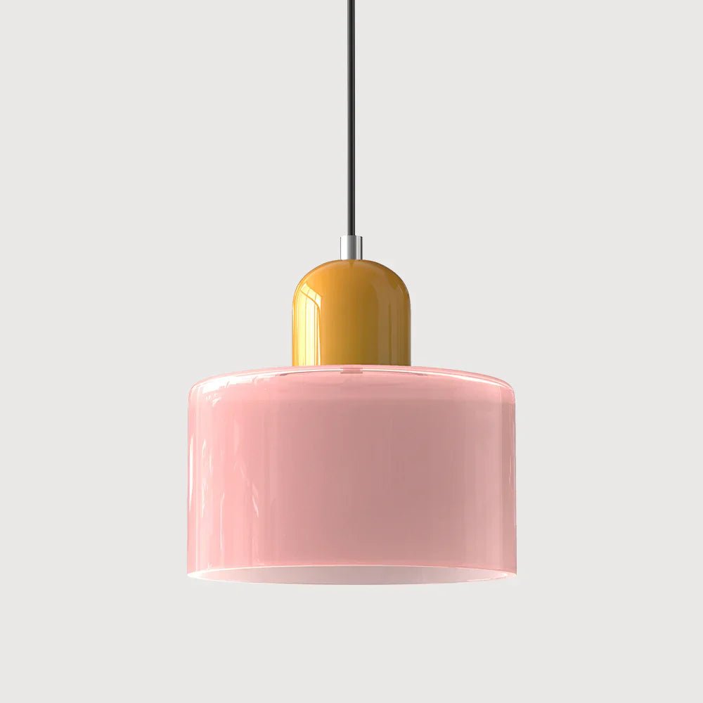 Suspension Bauhaus en verre créatif | Enise - Lampes Design