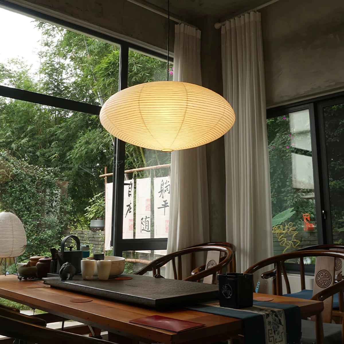 Suspension Boule Papier de Riz Japonaise pour Salon & Salle à Manger | NUAGE™ - Lampes Design