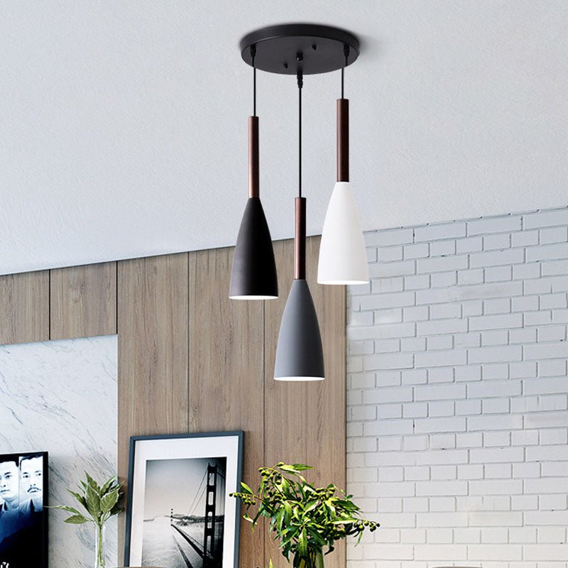 Suspension danoise design minimaliste en métal | Frigga - Lampes Design