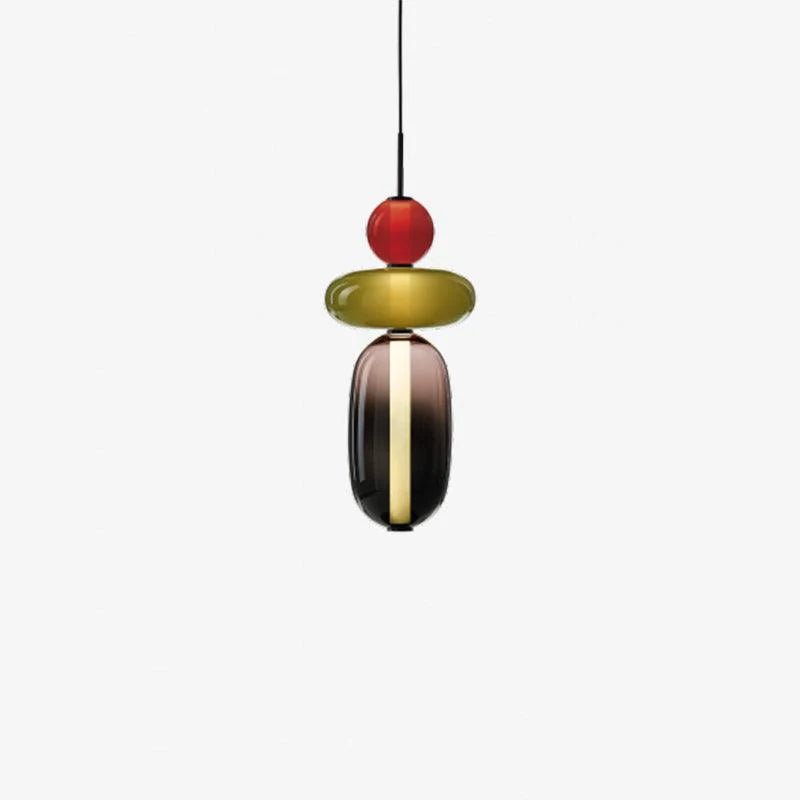 Suspension Design Perles de Verre Sculpturales pour Salon & Salle à Manger | SUCRE™ - Lampes Design