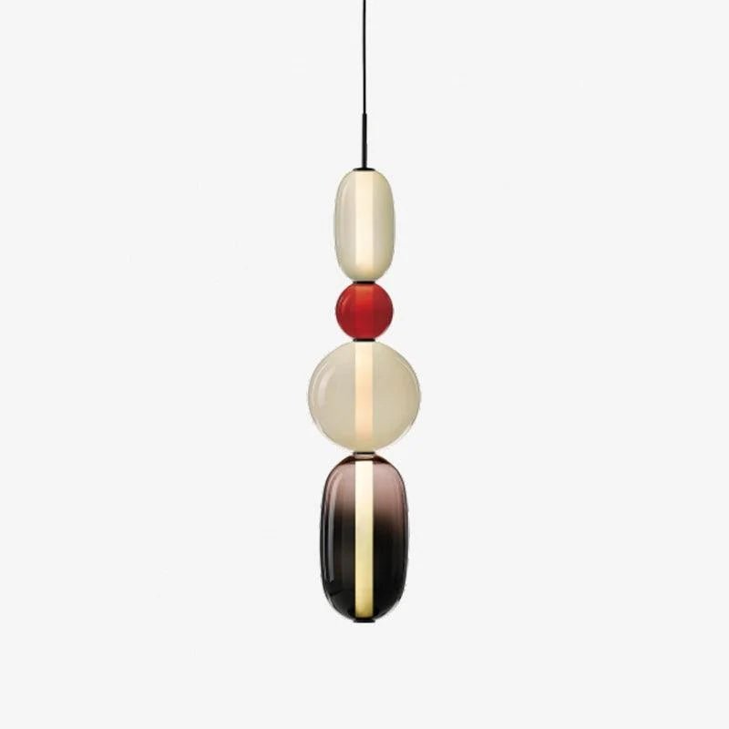 Suspension Design Perles de Verre Sculpturales pour Salon & Salle à Manger | SUCRE™ - Lampes Design