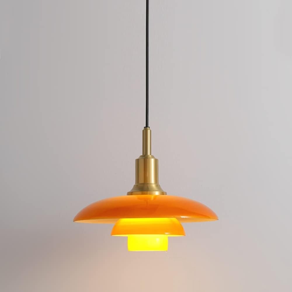 Suspension Design Verre Soufflé Style Scandinave pour Salon et Chambre | VELUX™ - Lampes Design