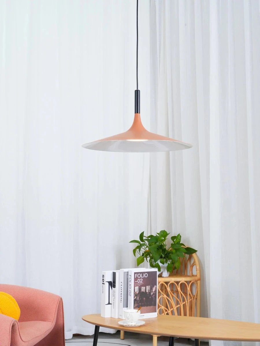 Suspension Disque Style UFO — Lustre Design Industriel Nordique | SATELLITE™ - Lampes Design