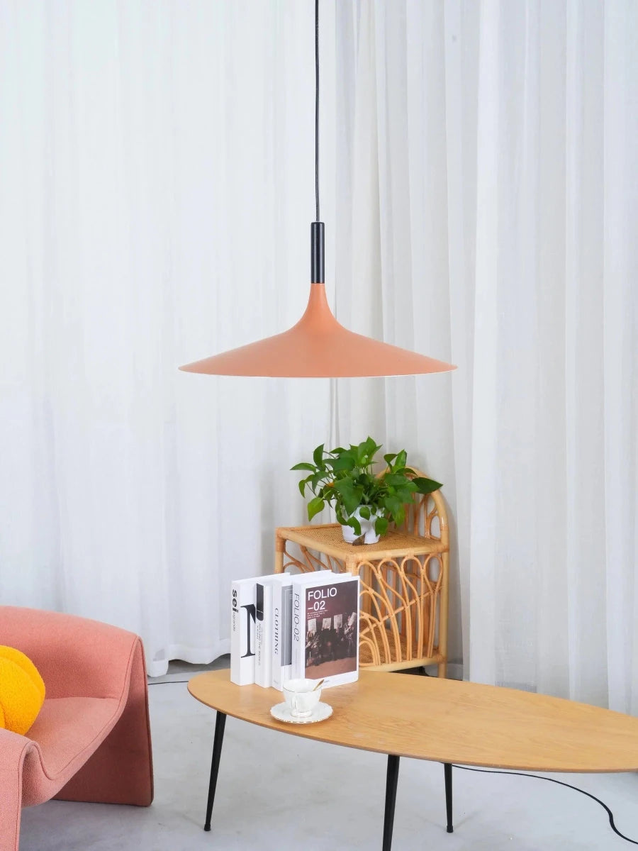 Suspension Disque Style UFO — Lustre Design Industriel Nordique | SATELLITE™ - Lampes Design