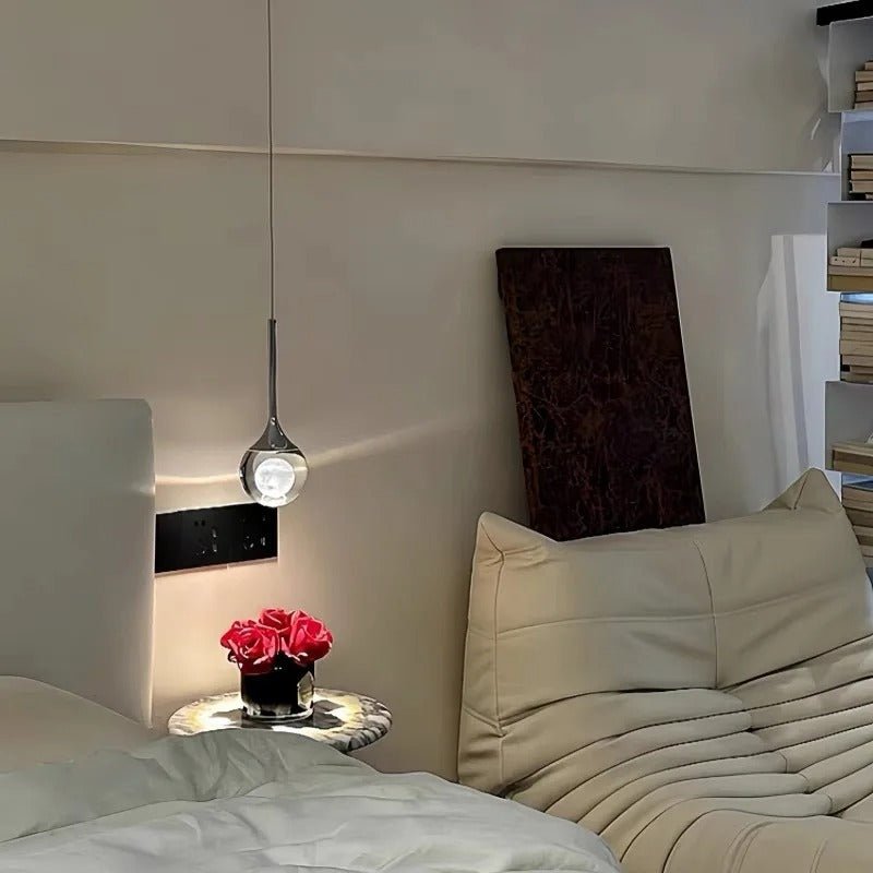 Suspension Moderne de Luxe LED — Fer Plaqué et Acrylique, Ampoule G9 Incluse | ÉCLAT™ - Lampes Design