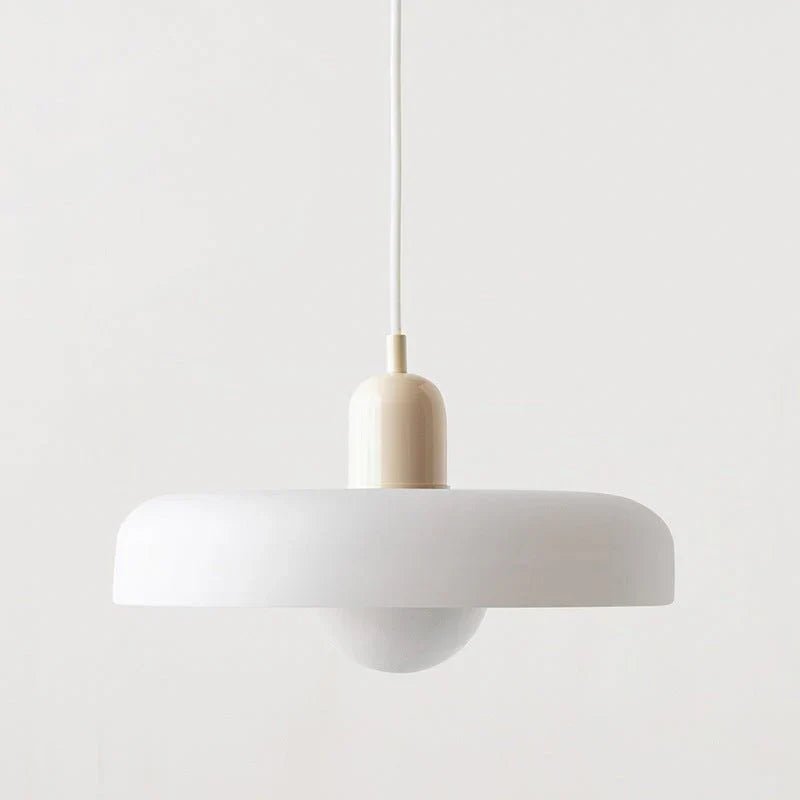 Suspension nordique rétro en verre coloré | Freya - Lampes Design