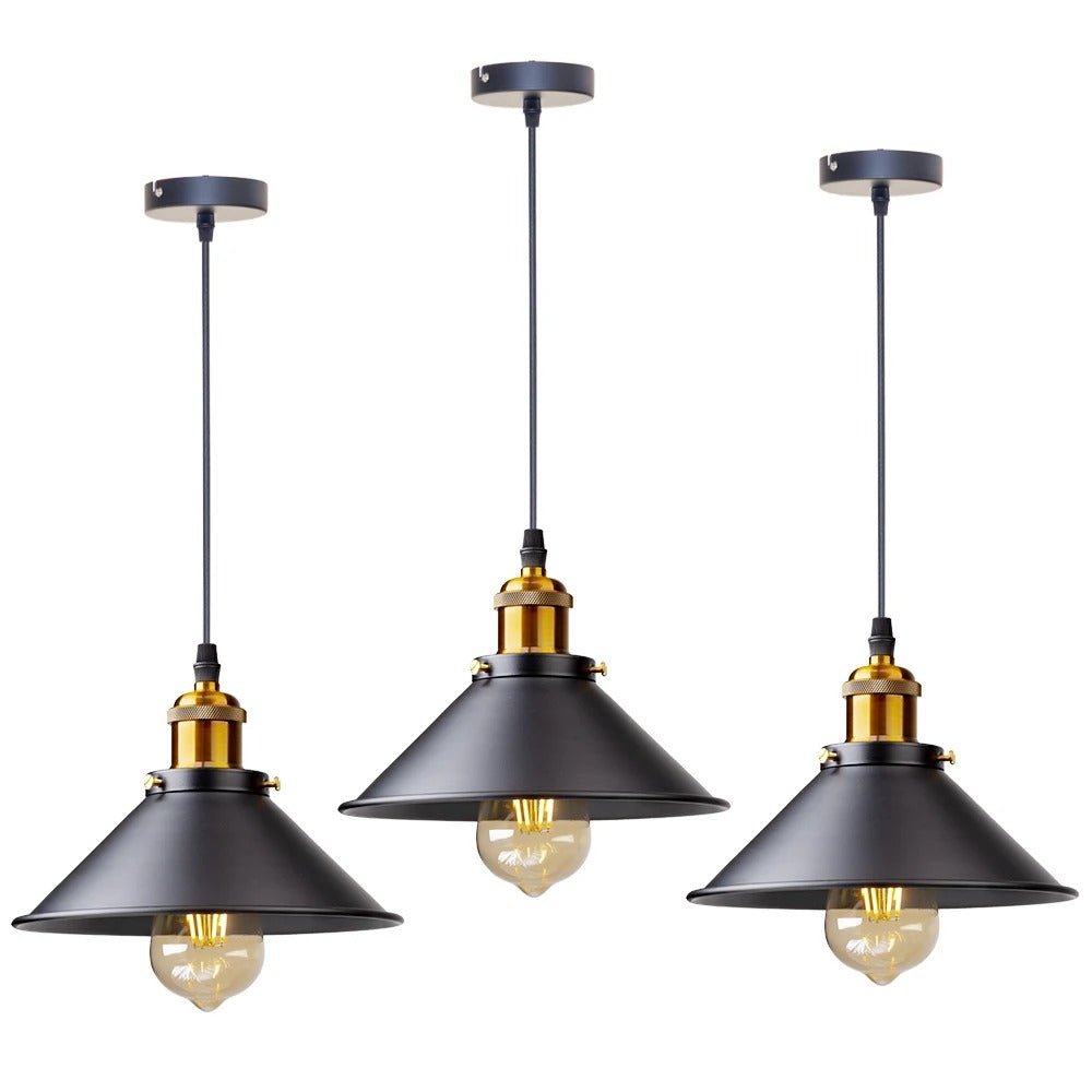 Suspension Vintage Loft Rétro en Métal — E27, Nombreux Coloris | DATCHA™ - Lampes Design