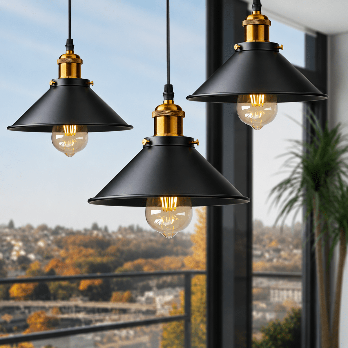 Suspension Vintage Loft Rétro en Métal — E27, Nombreux Coloris | DATCHA™ - Lampes Design