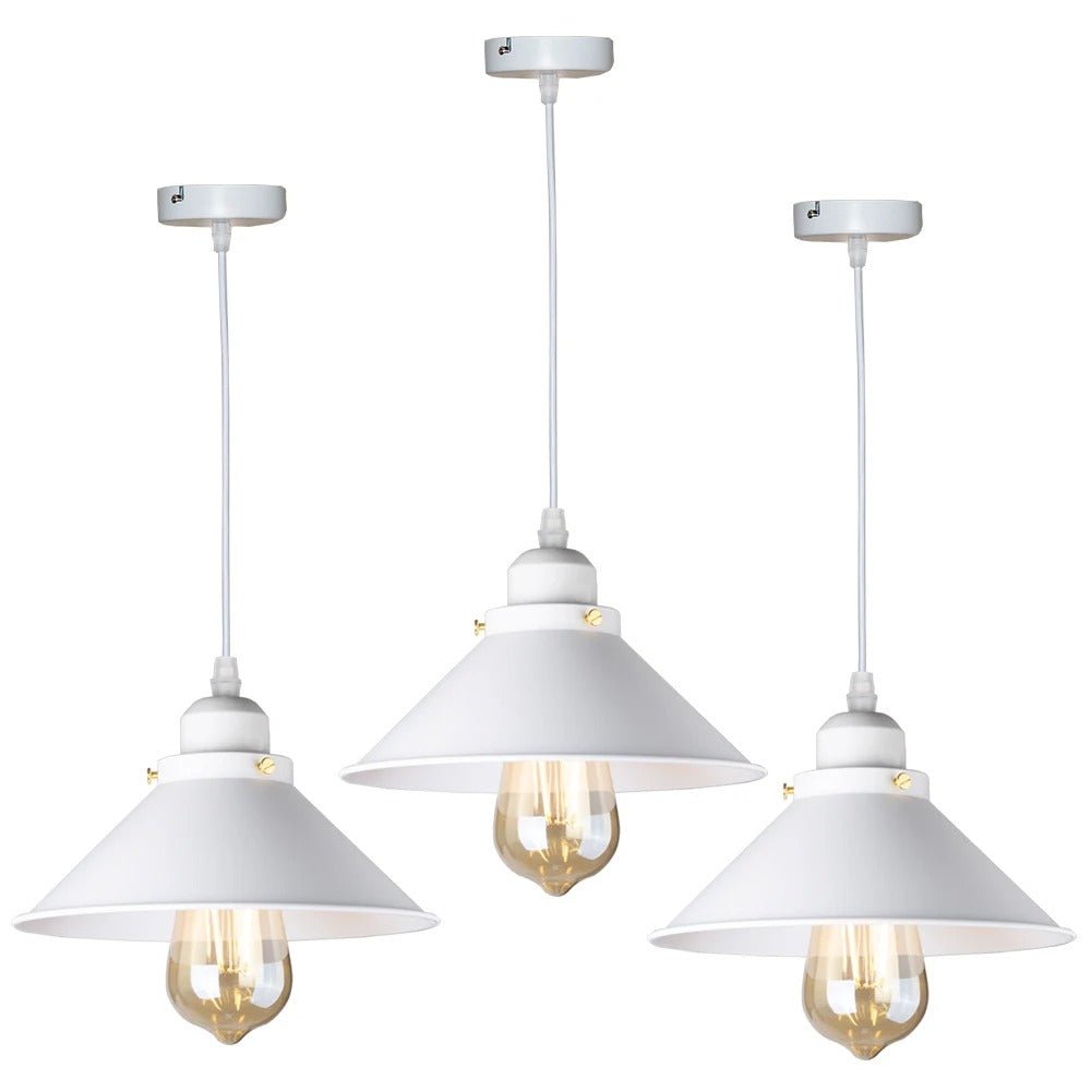 Suspension Vintage Loft Rétro en Métal — E27, Nombreux Coloris | DATCHA™ - Lampes Design