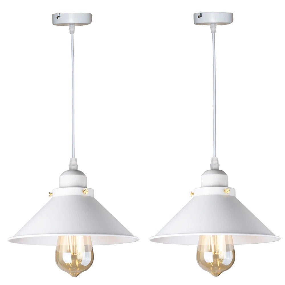 Suspension Vintage Loft Rétro en Métal — E27, Nombreux Coloris | DATCHA™ - Lampes Design
