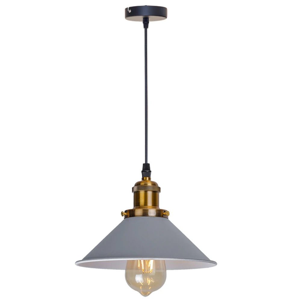 Suspension Vintage Loft Rétro en Métal — E27, Nombreux Coloris | DATCHA™ - Lampes Design
